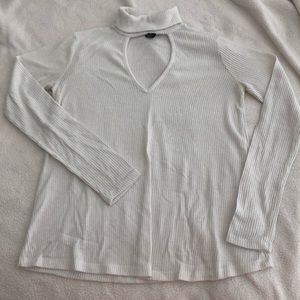 Forever 21 Cutout Turtleneck Sweater